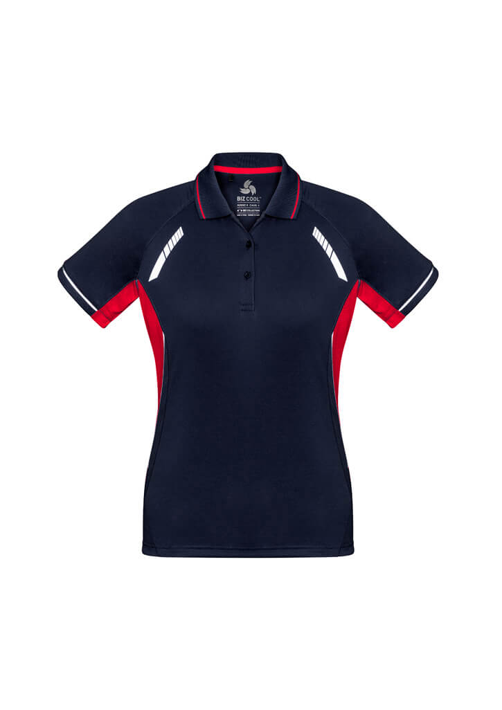 Custom business logo Women's Renegade Polo from Biz Collection available at Workwear Ink