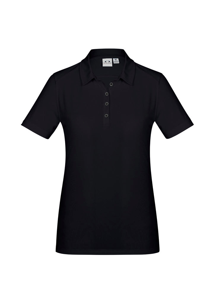 Custom business logo Women's Aero Polo from Biz Collection available at Workwear Ink