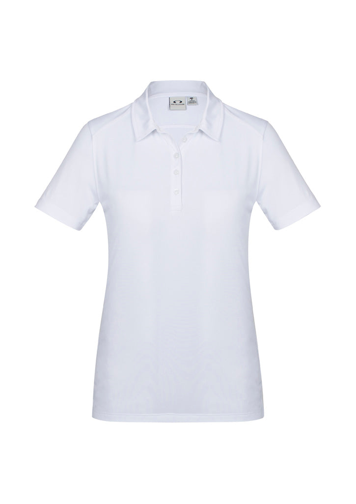 Custom business logo Women's Aero Polo from Biz Collection available at Workwear Ink