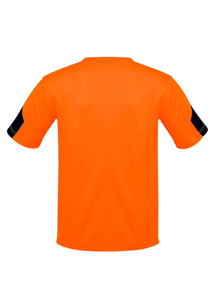 Custom business logo Mens Hi Vis Squad Tee from Syzmik Workwear available at Workwear Ink