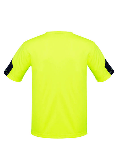 Custom business logo Mens Hi Vis Squad Tee from Syzmik Workwear available at Workwear Ink