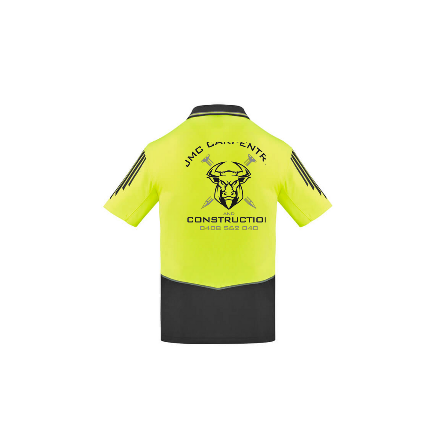 Men's Hi Vis Flux Short Sleeve Polo