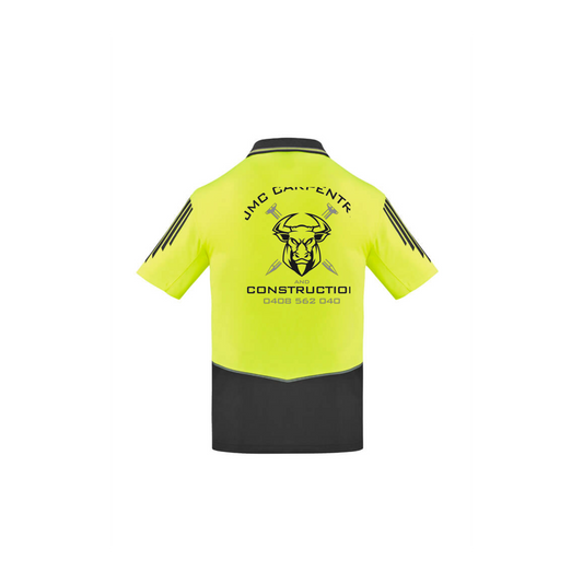 Men's Hi Vis Flux Short Sleeve Polo