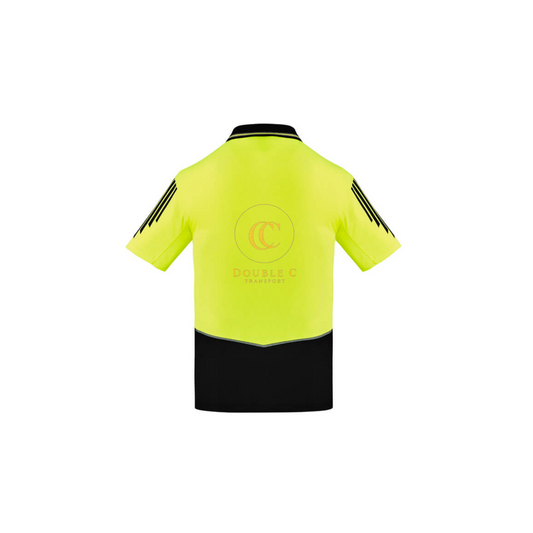 Men's Hi Vis Flux Short Sleeve Polo