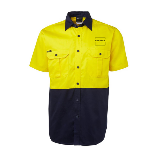 Hi Vis S/S 190g Work Shirt