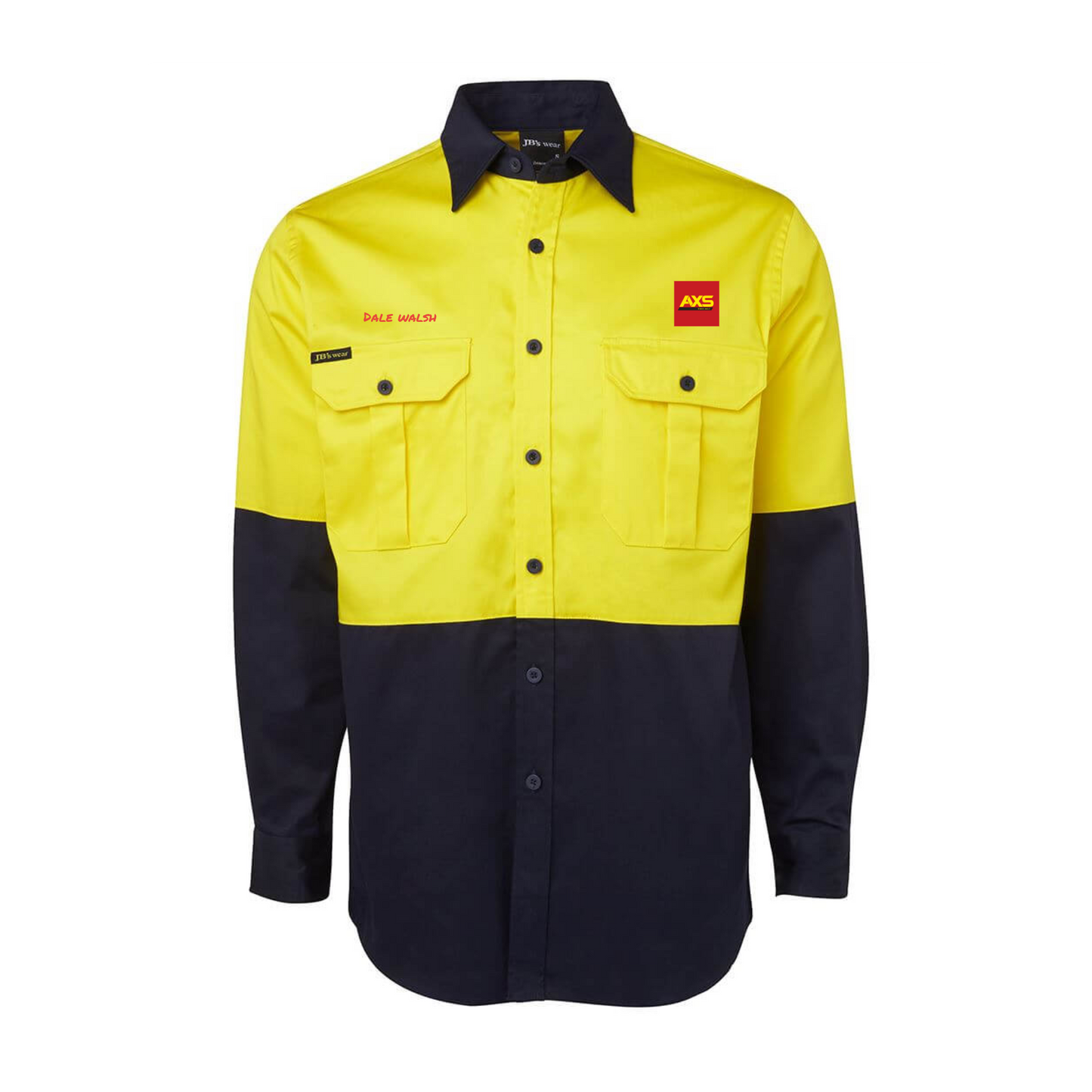 Hi Vis L/S 190g Work Shirt