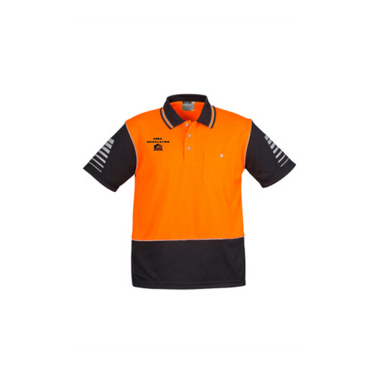 Men's Hi Vis Zone Short Sleeve Polo