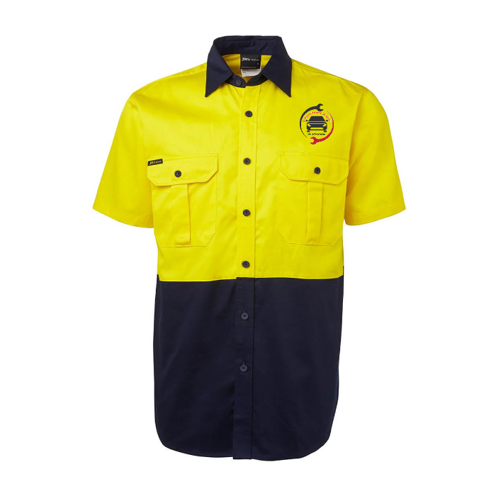 Hi Vis S/S 190g Work Shirt