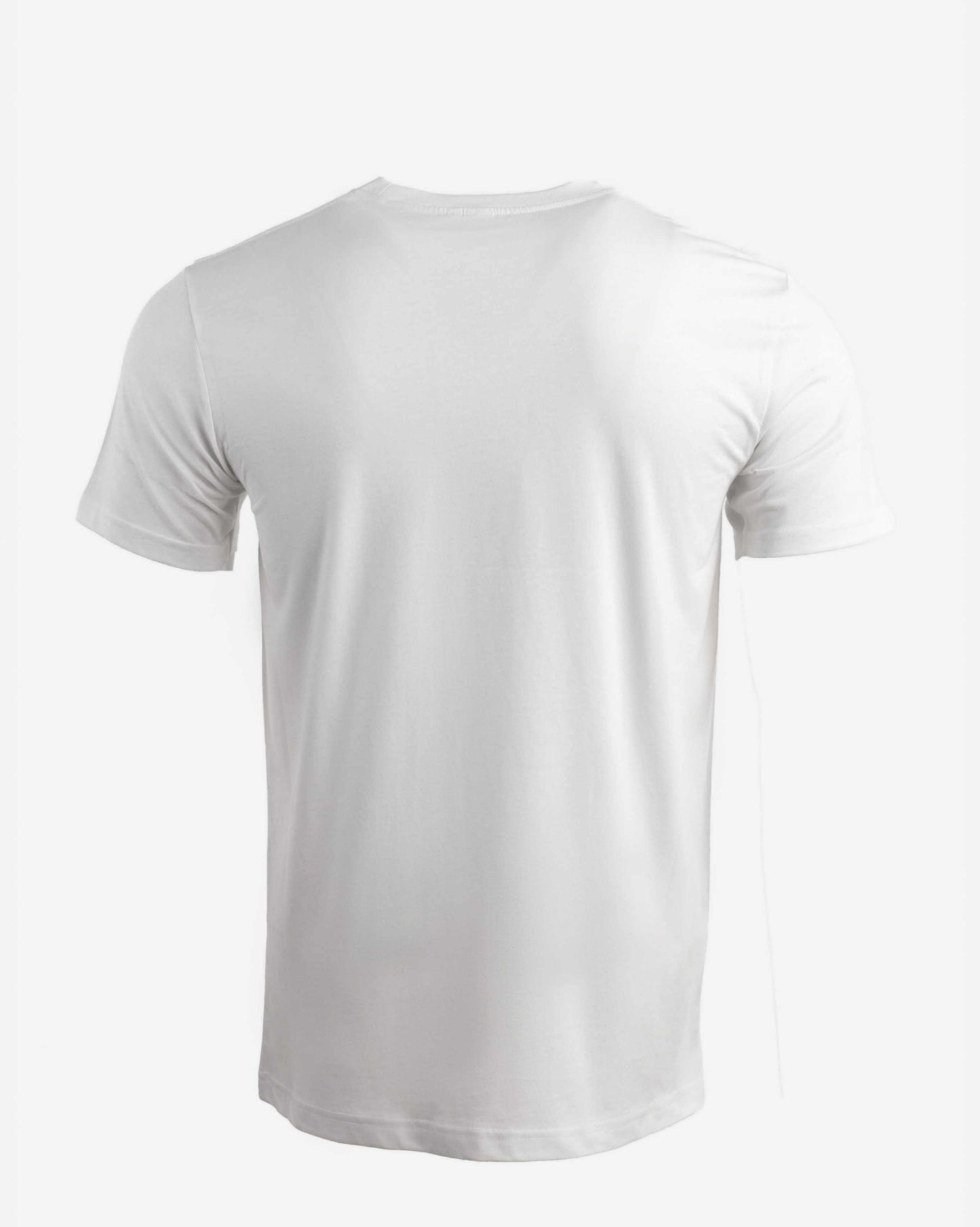 Custom business logo Men's Basic Round Neck Tee from Lavos available at Workwear Ink