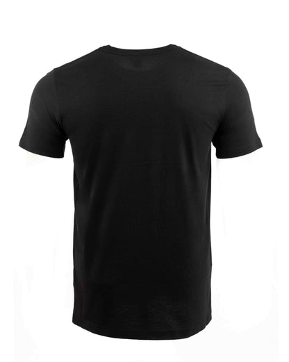 Custom business logo Men's Basic Round Neck Tee from Lavos available at Workwear Ink