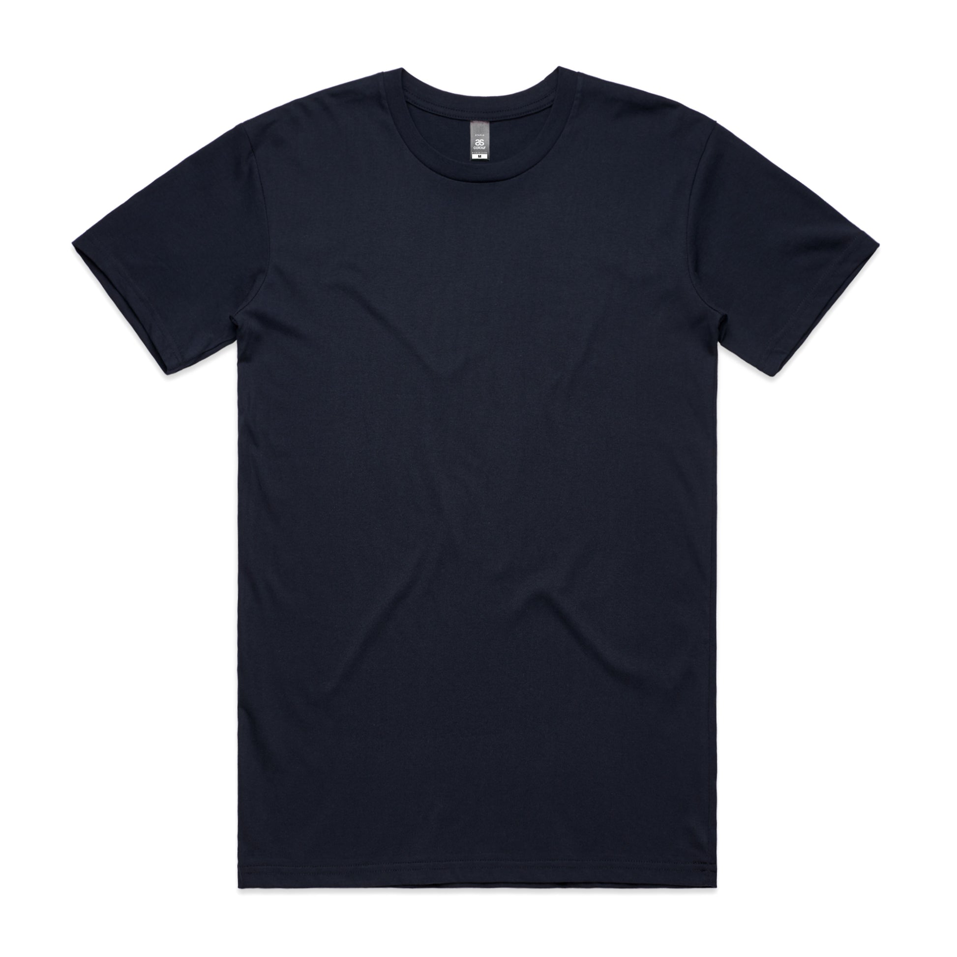 Custom business logo Men's Staple Tee from AS Colour available at Workwear Ink